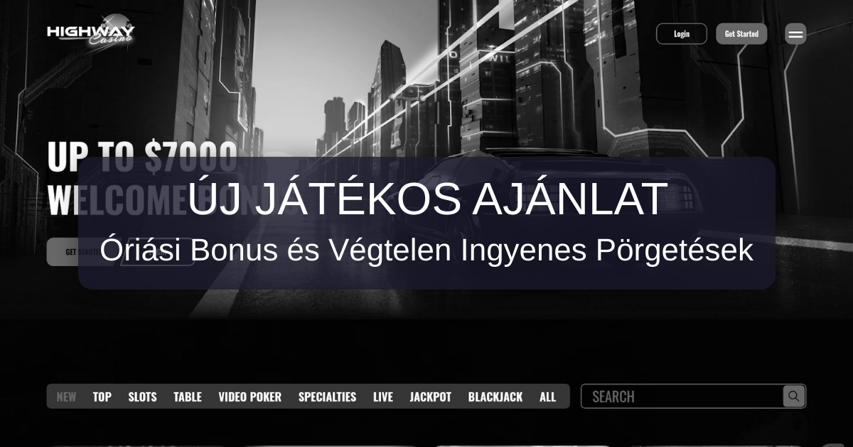 Highway Casino welcome bonus